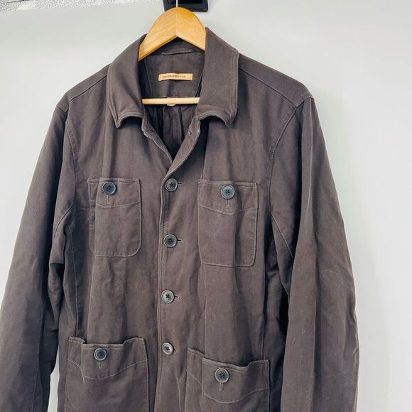 John Varvatos Black Military Jacket - Picture 3 of 8